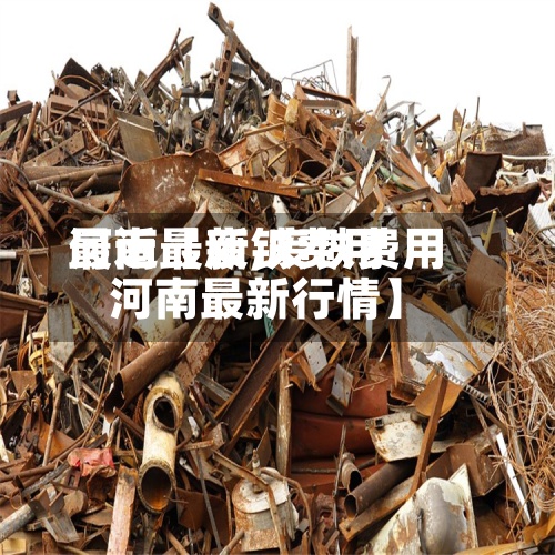 最近【废铁费用
河南最新,废铁费用
河南最新行情】-第3张图片