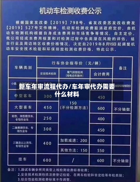 新车年审流程代办/车年审代办需要什么材料