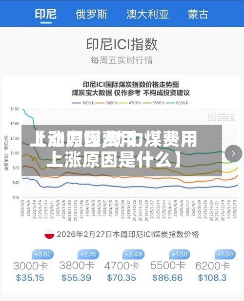 【动力煤费用上涨原因,动力煤费用上涨原因是什么】-第3张图片