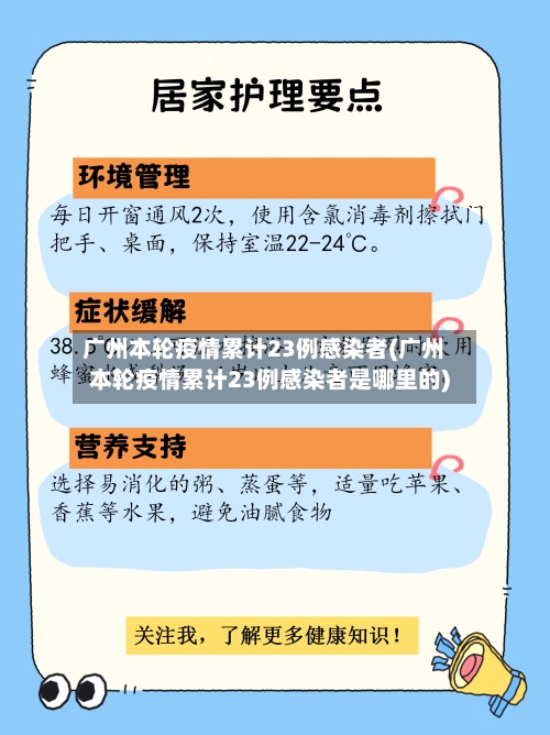 广州本轮疫情累计23例感染者(广州本轮疫情累计23例感染者是哪里的)-第2张图片