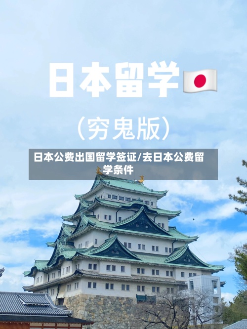 日本公费出国留学签证/去日本公费留学条件