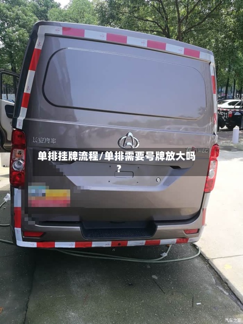 单排挂牌流程/单排需要号牌放大吗?