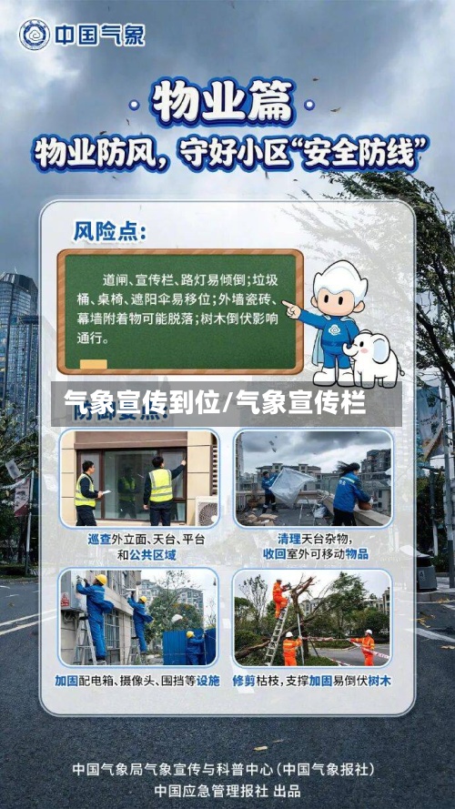 气象宣传到位/气象宣传栏