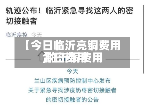 【今日临沂亮铜费用
,临沂铜费用
今日费用
】-第2张图片