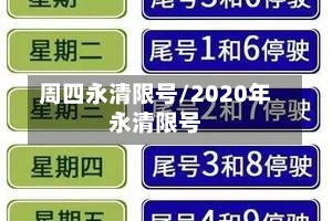 周四永清限号/2020年永清限号-第3张图片