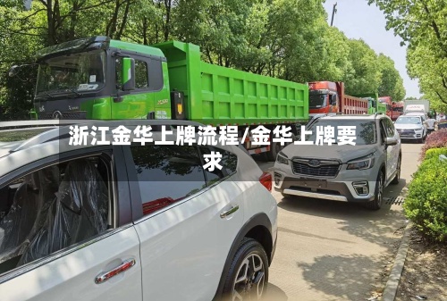 浙江金华上牌流程/金华上牌要求