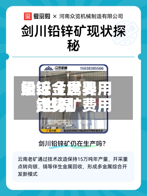 最近【世界铅锌金属费用,世界铅锌矿费用走势】