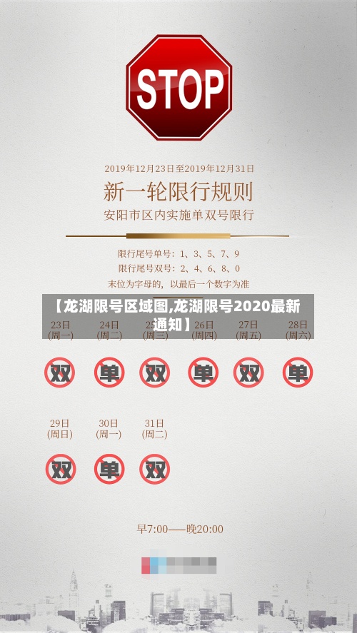 【龙湖限号区域图,龙湖限号2020最新通知】