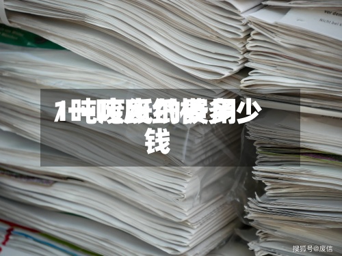 1吨废纸的费用/一吨废纸板多少钱