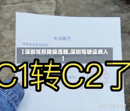 【深圳驾照降级流程,深圳驾驶证调入】-第3张图片