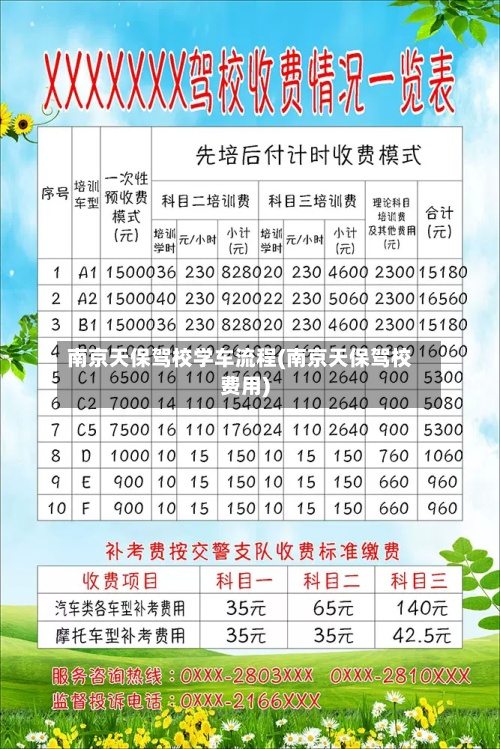 南京天保驾校学车流程(南京天保驾校费用)-第2张图片