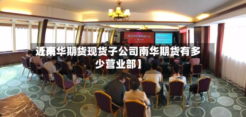近来【南华期货现货子公司南华期货有多少营业部】