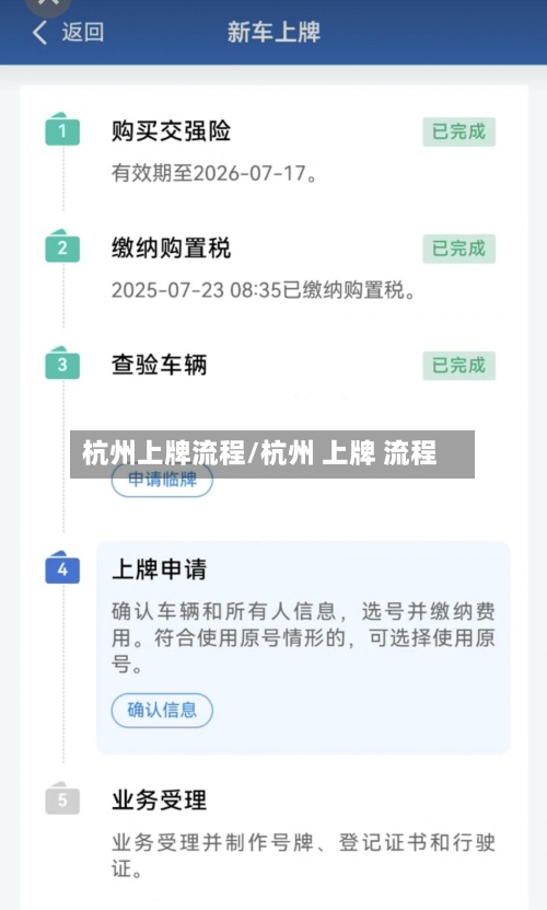 杭州上牌流程/杭州 上牌 流程-第2张图片