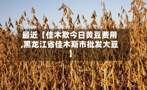最近【佳木欺今日黄豆费用,黑龙江省佳木斯市批发大豆】-第3张图片
