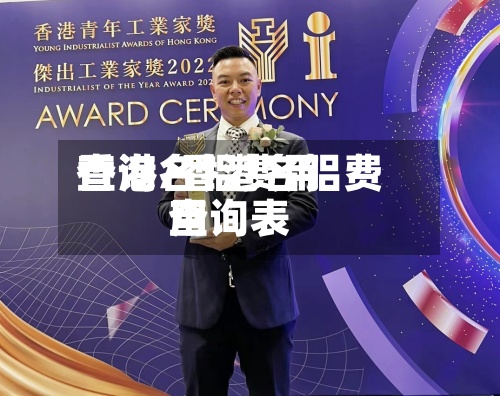 香港名铝费用
查询/香港名铝费用
查询表-第2张图片
