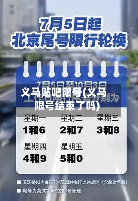 义马贴吧限号(义马限号结束了吗)