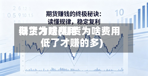 期货为啥费用
低了才赚(期货为啥费用
低了才赚的多)