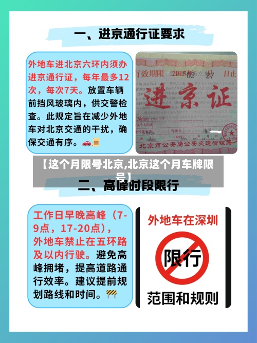 【这个月限号北京,北京这个月车牌限号】-第2张图片