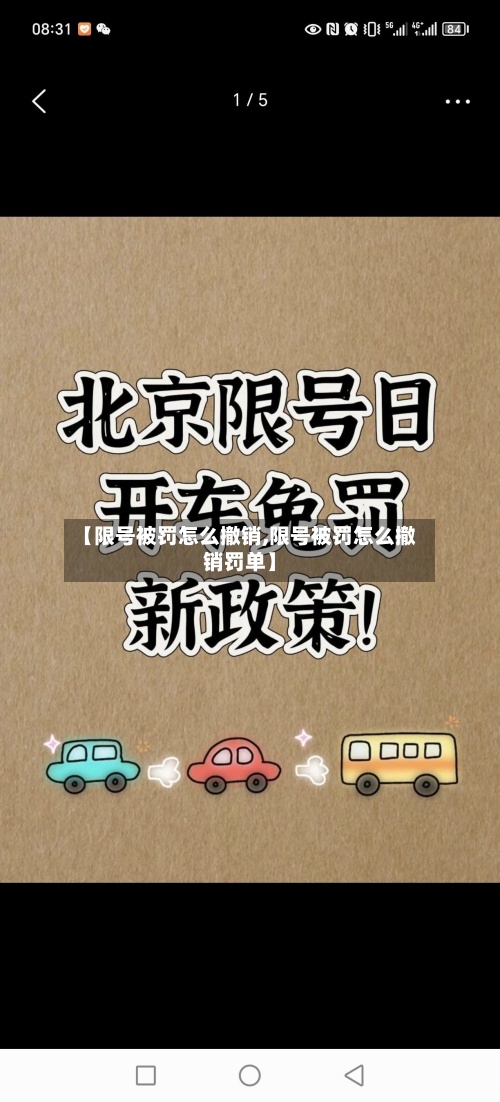 【限号被罚怎么撤销,限号被罚怎么撤销罚单】