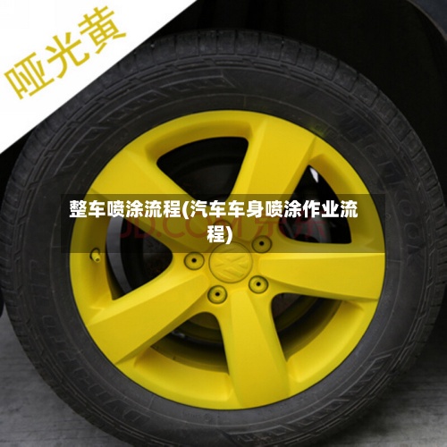 整车喷涂流程(汽车车身喷涂作业流程)