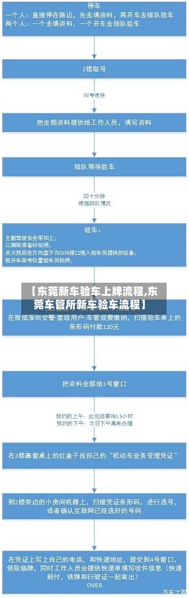 【东莞新车验车上牌流程,东莞车管所新车验车流程】