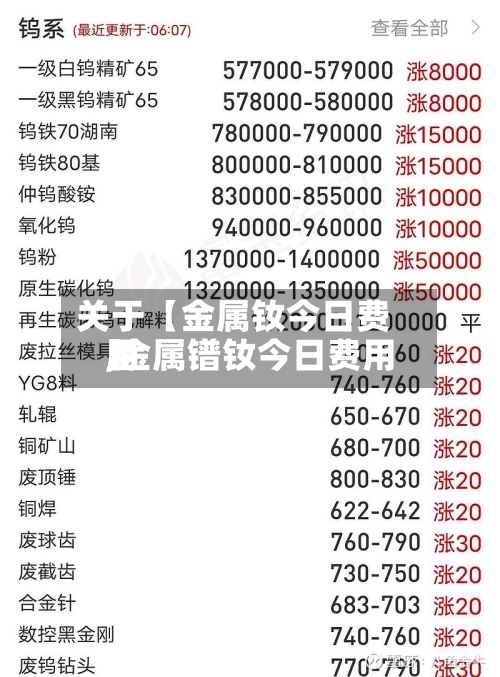 关于【金属钕今日费用
,金属镨钕今日费用
】