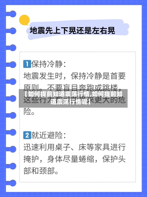 【如何提前知道震荡行情,如何提前知道震荡行情呢】-第2张图片