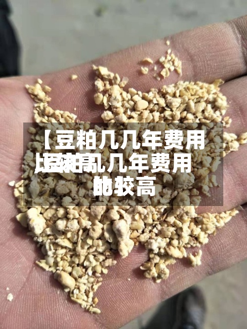 【豆粕几几年费用
比较高
,豆粕几几年费用
比较高
的】