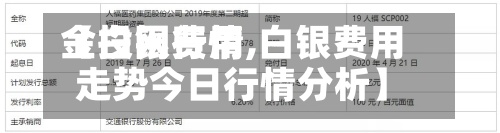 【白银费用
金投网行情,白银费用
走势今日行情分析】