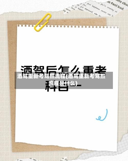酒驾重新考驾照流程(酒驾重新考驾照流程是什么)