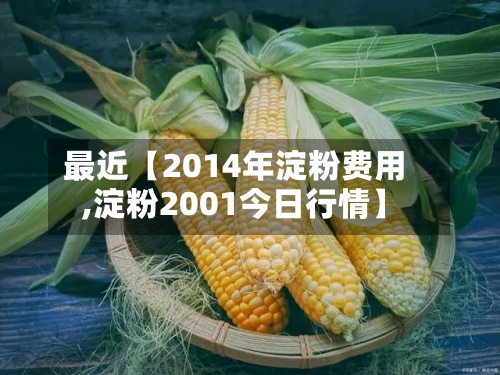 最近【2014年淀粉费用
,淀粉2001今日行情】-第2张图片