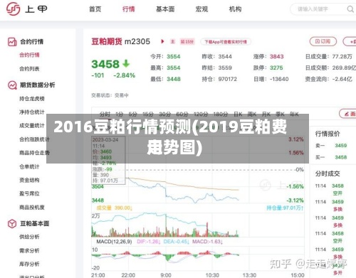 2016豆粕行情预测(2019豆粕费用走势图)-第2张图片