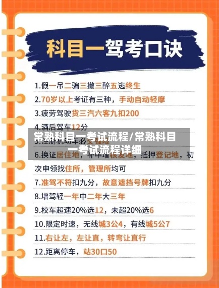 常熟科目一考试流程/常熟科目一考试流程详细-第3张图片