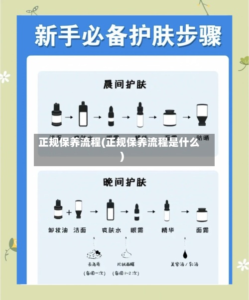 正规保养流程(正规保养流程是什么)