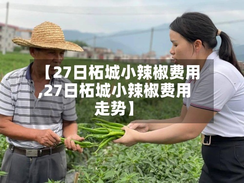 【27日柘城小辣椒费用
,27日柘城小辣椒费用
走势】