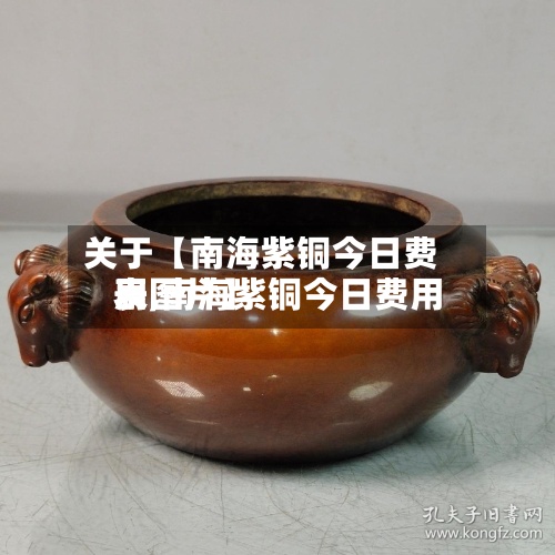 关于【南海紫铜今日费用
表,南海紫铜今日费用
表图片】