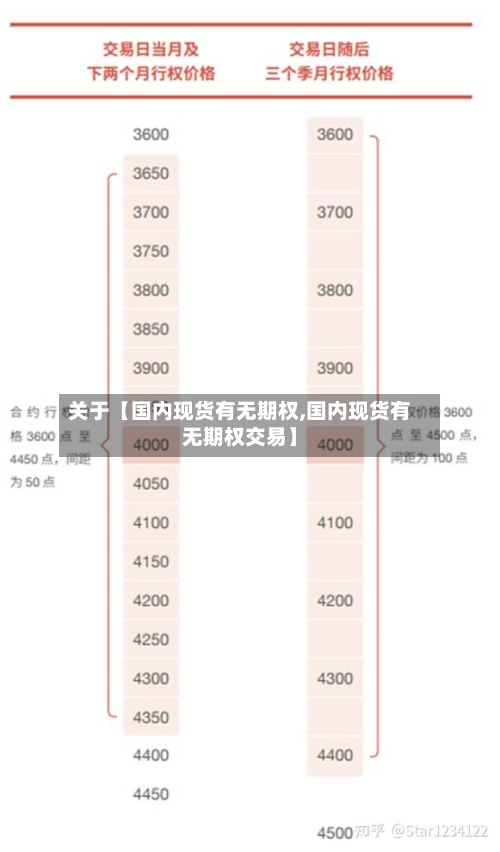 关于【国内现货有无期权,国内现货有无期权交易】