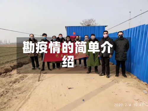 勘疫情的简单介绍-第2张图片