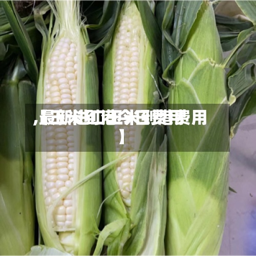 【玉米到港今日费用,最新进口玉米到港费用】-第2张图片