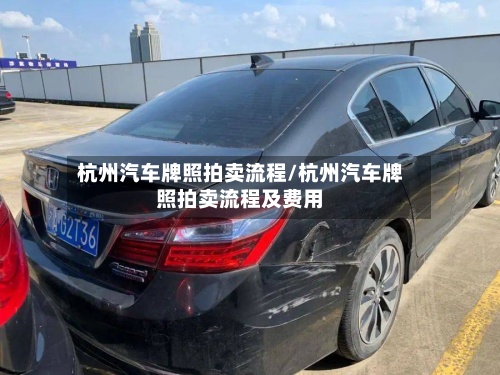 杭州汽车牌照拍卖流程/杭州汽车牌照拍卖流程及费用-第3张图片