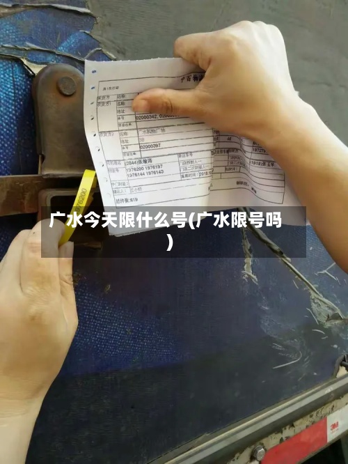 广水今天限什么号(广水限号吗)-第3张图片