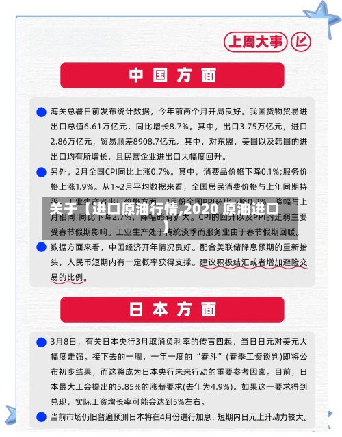 关于【进口原油行情,2020 原油进口】-第2张图片