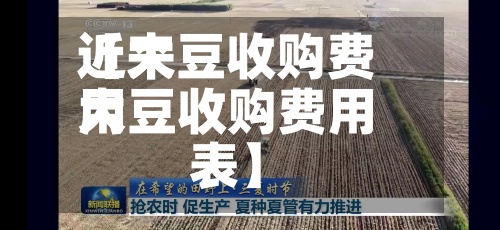 近来
【大豆收购费用
大豆收购费用
表】-第3张图片