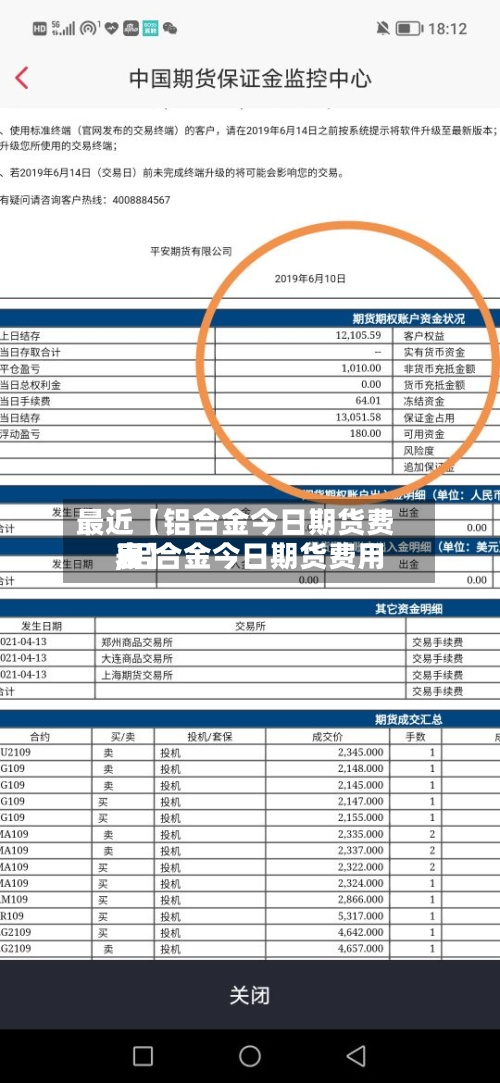 最近【铝合金今日期货费用
,铝合金今日期货费用
表】-第2张图片