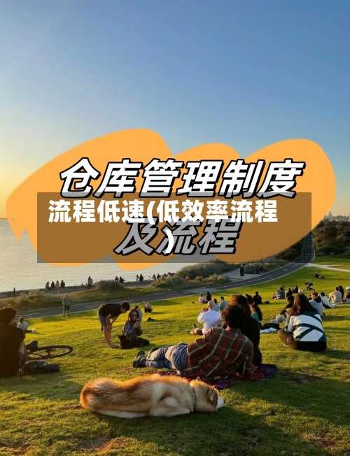 流程低速(低效率流程)-第2张图片