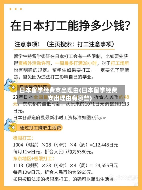 日本留学经费支出理由(日本留学经费支出理由有哪些)