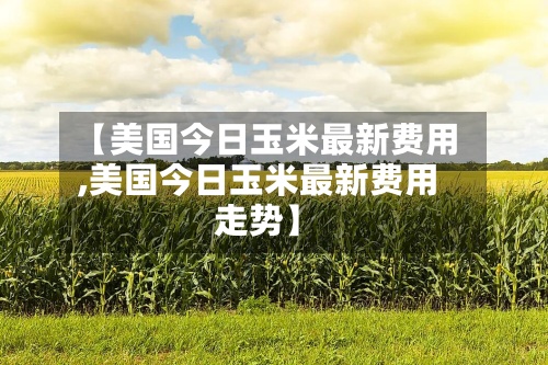 【美国今日玉米最新费用,美国今日玉米最新费用走势】-第2张图片