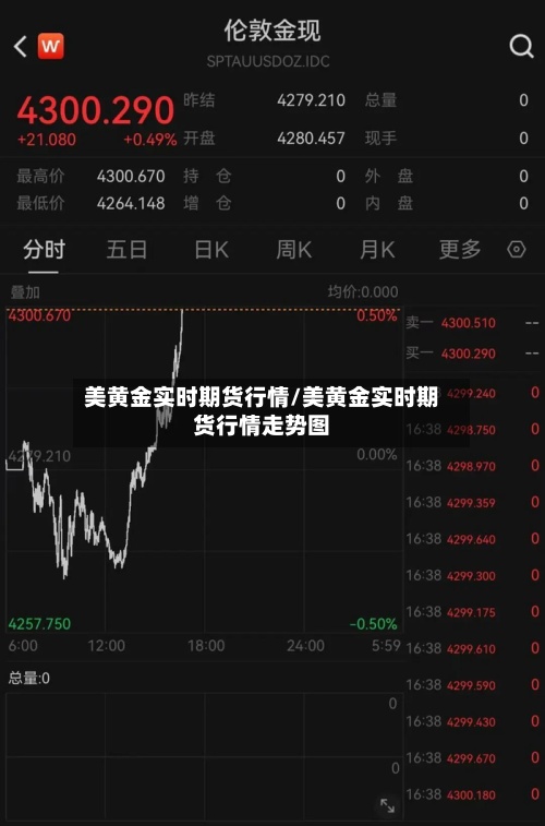 美黄金实时期货行情/美黄金实时期货行情走势图-第3张图片