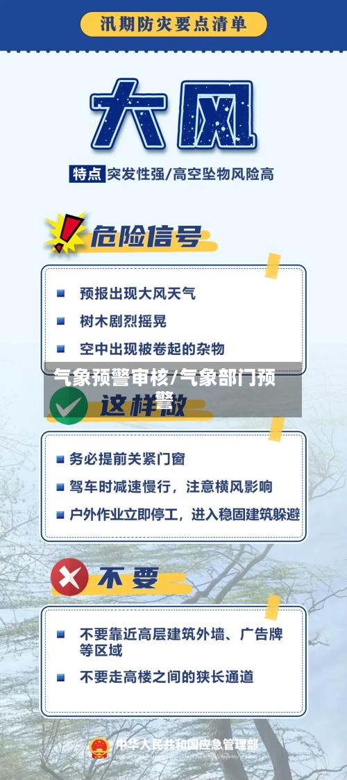 气象预警审核/气象部门预警-第3张图片