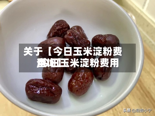 关于【今日玉米淀粉费用
,今日玉米淀粉费用
查询】-第2张图片
